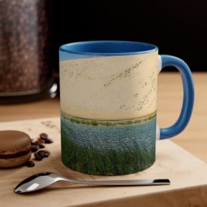 Jockey’s Ridge State Park Mug in black, navy or blue