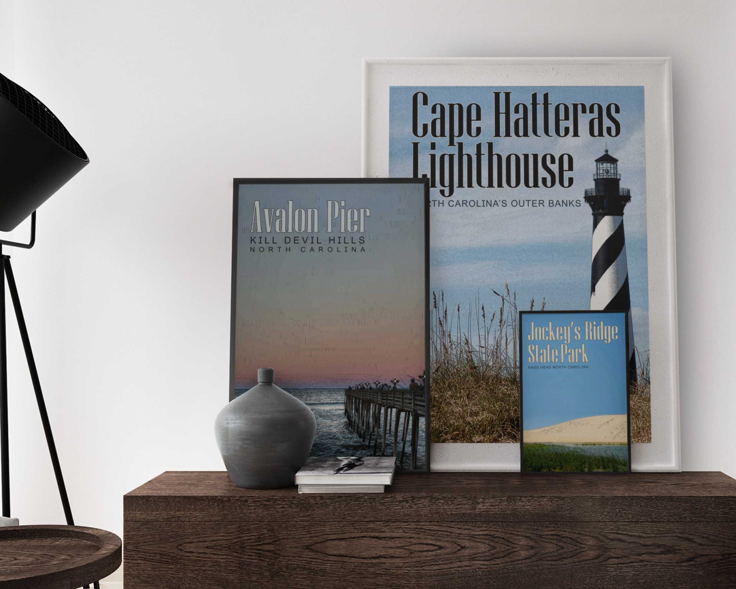 Outer Banks Travel Posters for many local sights
