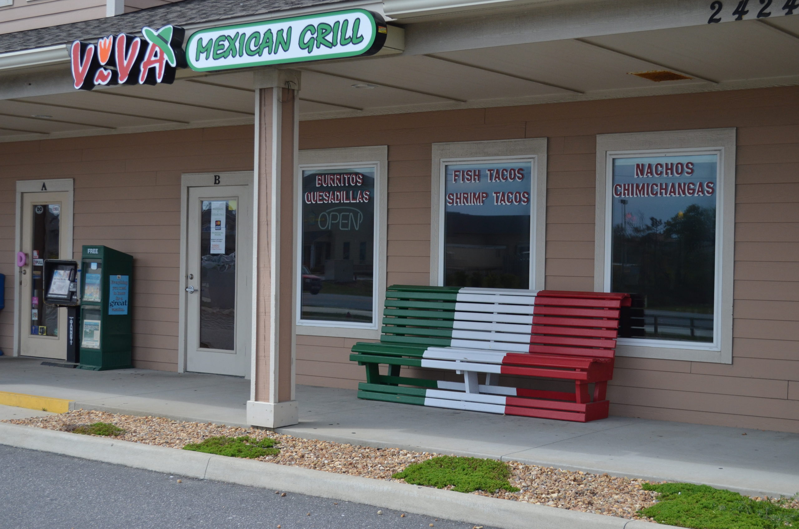 Viva Mexican Grill on the bypass in Nags Head